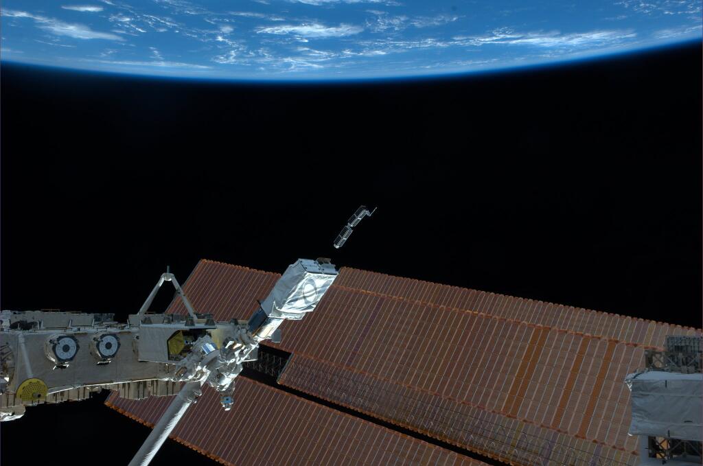 First 'Cubesats' in Record-Breaking Fleet Launched from Space Station